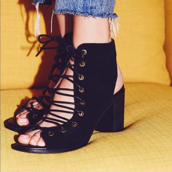 Jeffrey Campbell Shoes - Jeffrey Campbell Minimal Laced-up Heel